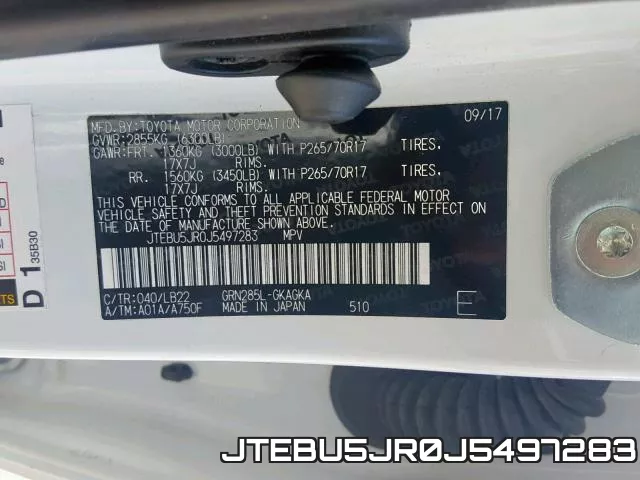 JTEBU5JR0J5497283