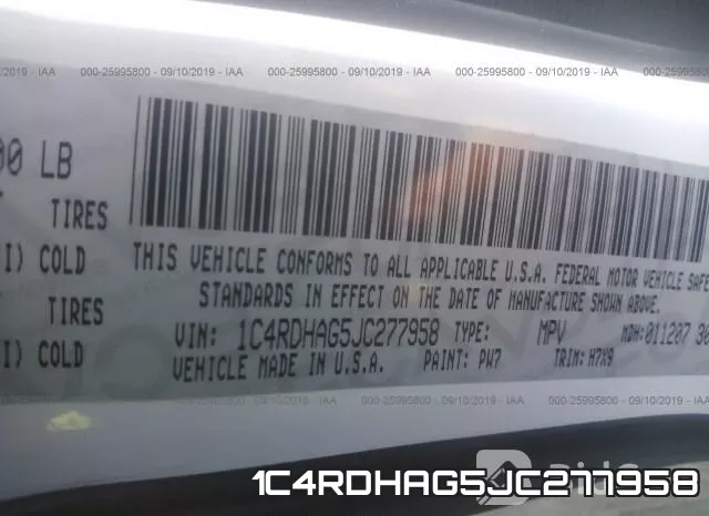 1C4RDHAG5JC277958