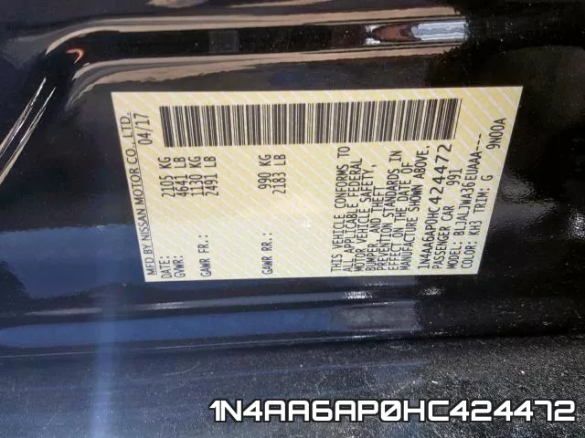 1N4AA6AP0HC424472