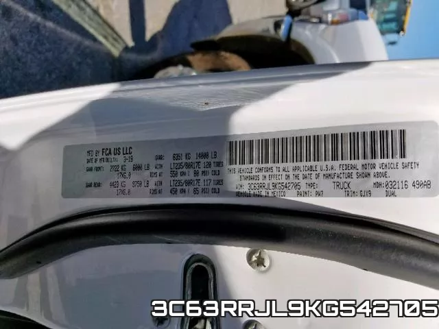 3C63RRJL9KG542705