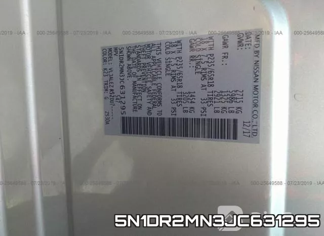 5N1DR2MN3JC631295