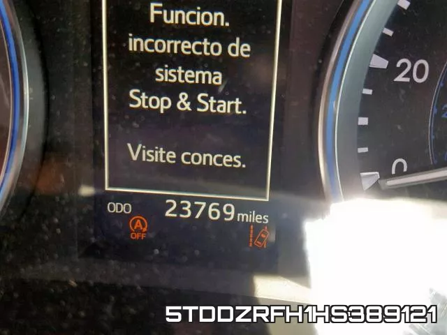 5TDDZRFH1HS389121
