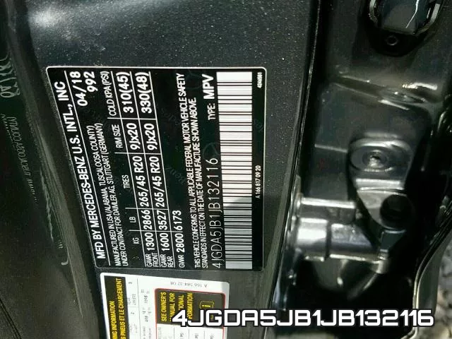 4JGDA5JB1JB132116