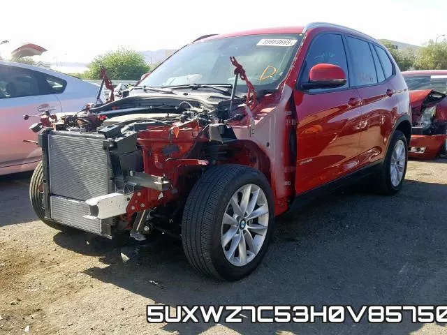 5UXWZ7C53H0V85750
