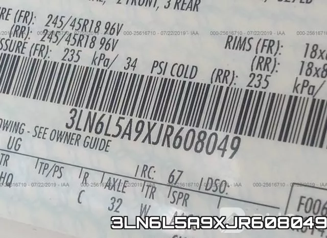 3LN6L5A9XJR608049
