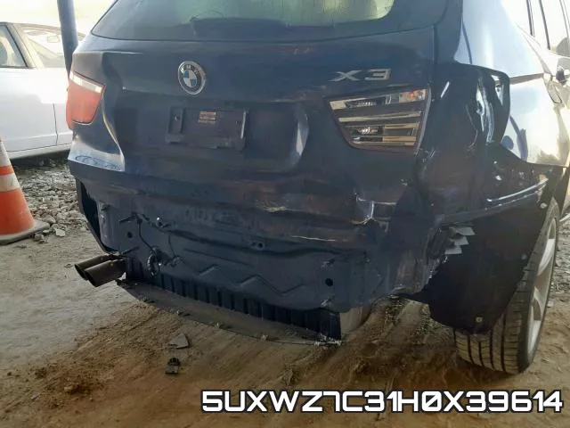 5UXWZ7C31H0X39614