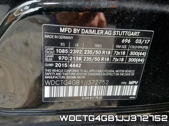 WDCTG4GB1JJ372752