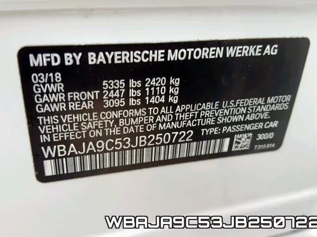 WBAJA9C53JB250722