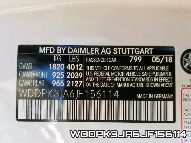 WDDPK3JA6JF156114