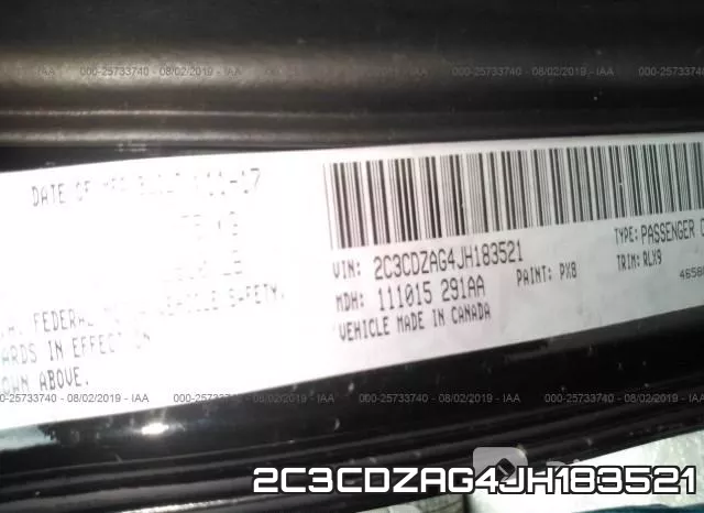 2C3CDZAG4JH183521