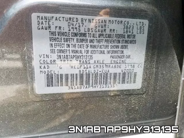 3N1AB7AP9HY313135