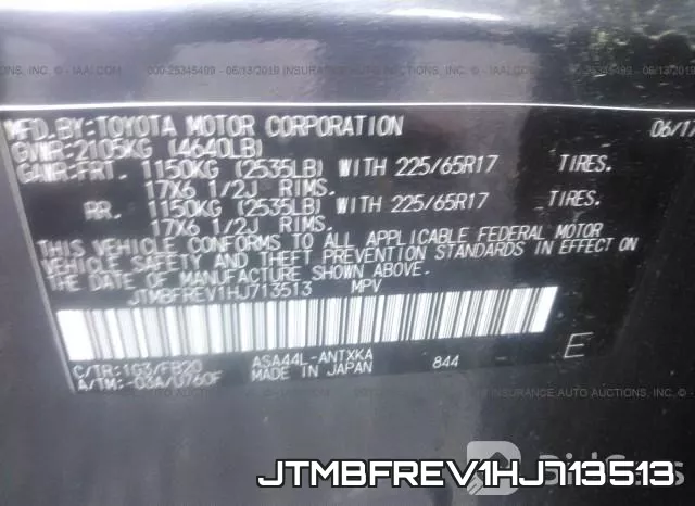 JTMBFREV1HJ713513