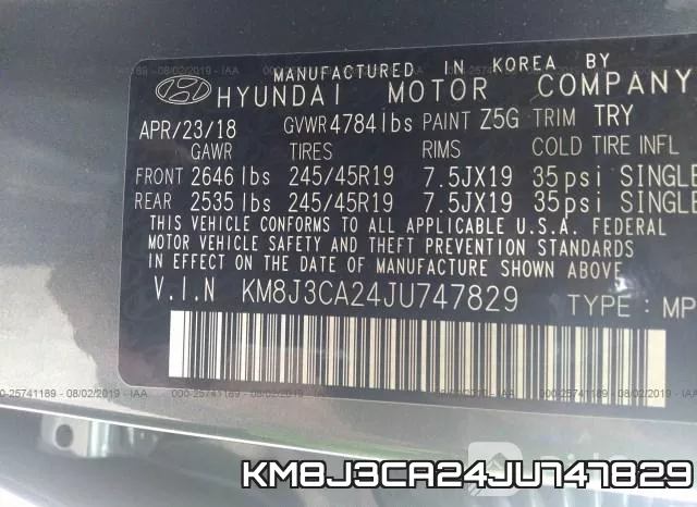 KM8J3CA24JU747829