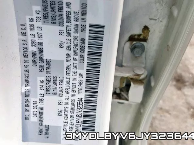 3MYDLBYV6JY323644