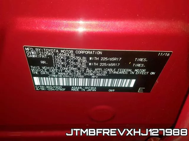 JTMBFREVXHJ127988