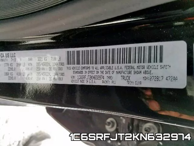 1C6SRFJT2KN632974