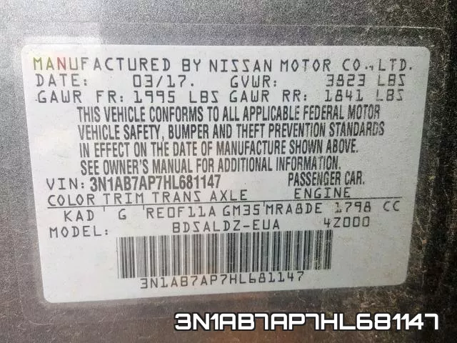 3N1AB7AP7HL681147