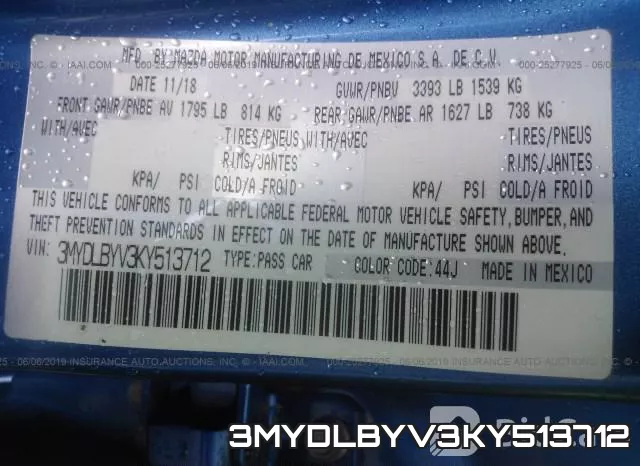 3MYDLBYV3KY513712
