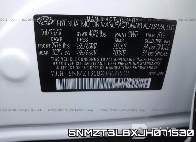 5NMZT3LBXJH071530