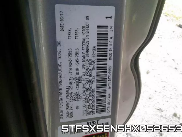 5TFSX5EN5HX052653