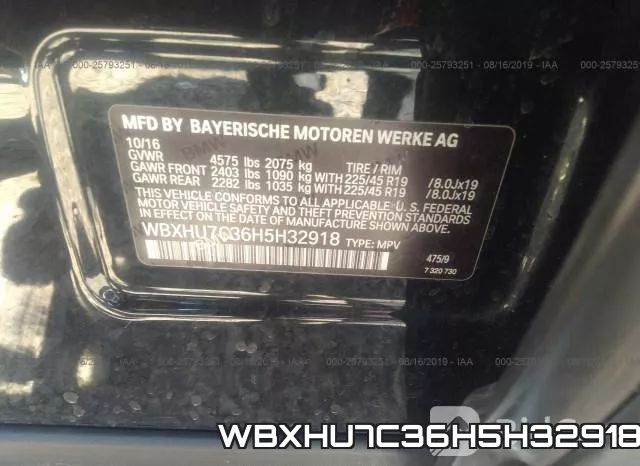 WBXHU7C36H5H32918
