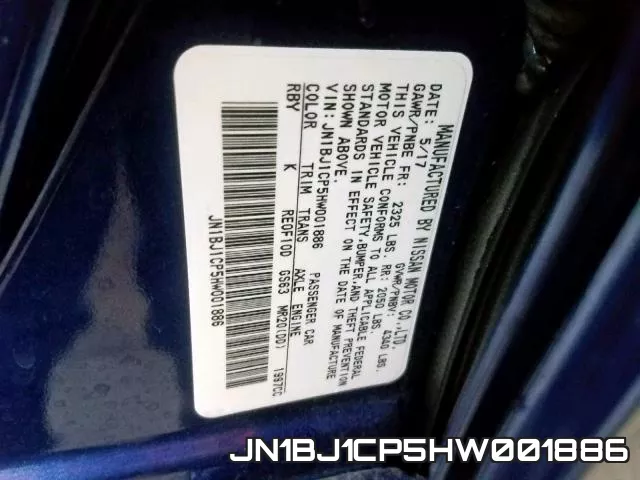 JN1BJ1CP5HW001886