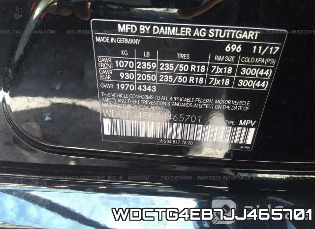 WDCTG4EB7JJ465701