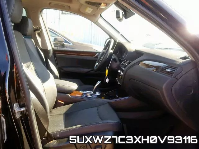 5UXWZ7C3XH0V93116