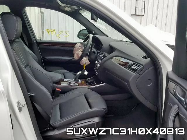 5UXWZ7C31H0X40813