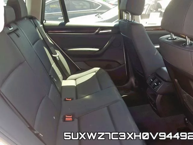 5UXWZ7C3XH0V94492