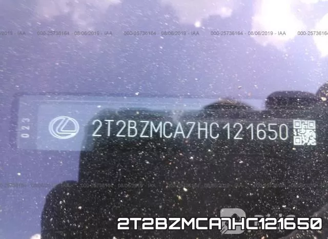 2T2BZMCA7HC121650