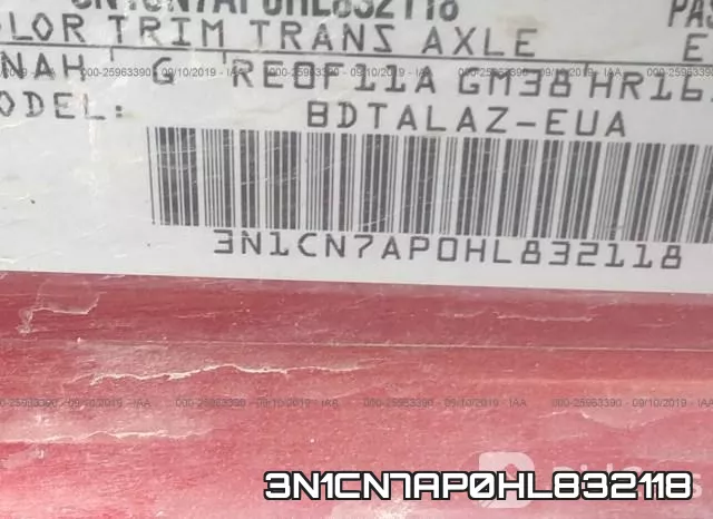 3N1CN7AP0HL832118