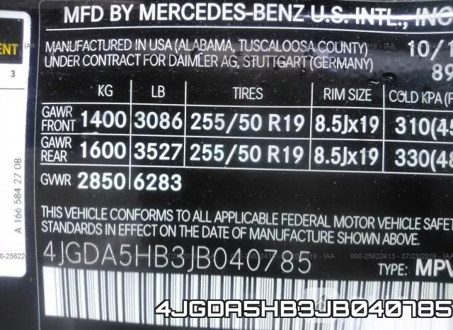 4JGDA5HB3JB040785