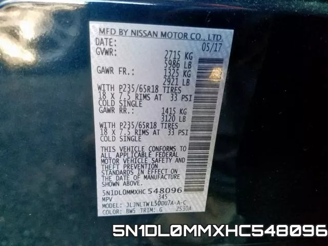 5N1DL0MMXHC548096