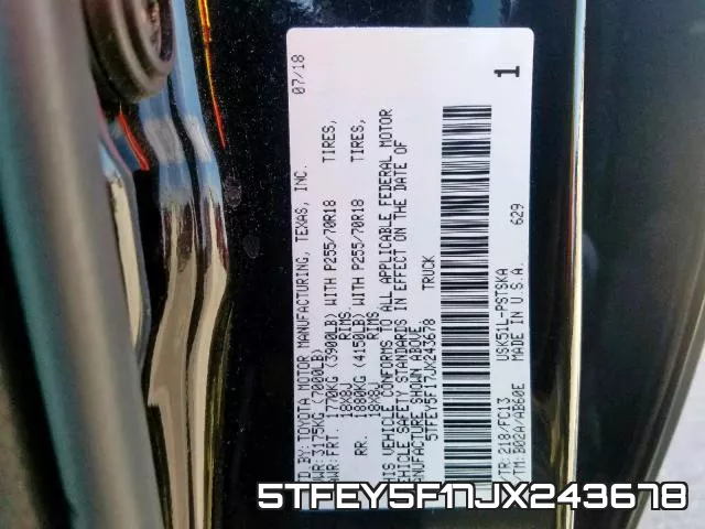 5TFEY5F17JX243678