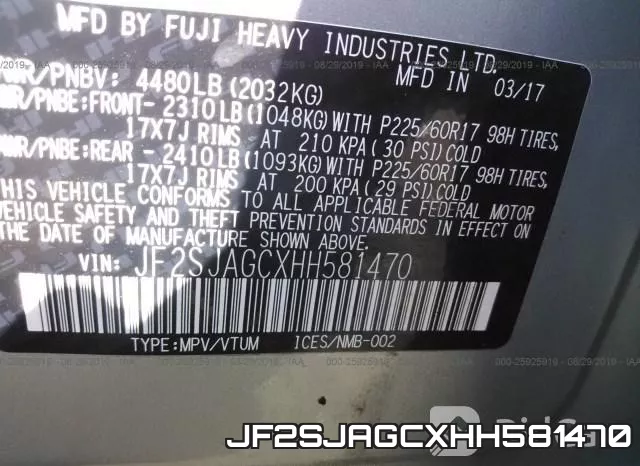 JF2SJAGCXHH581470