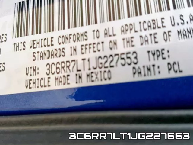 3C6RR7LT1JG227553