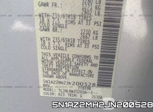 5N1AZ2MH2JN200528