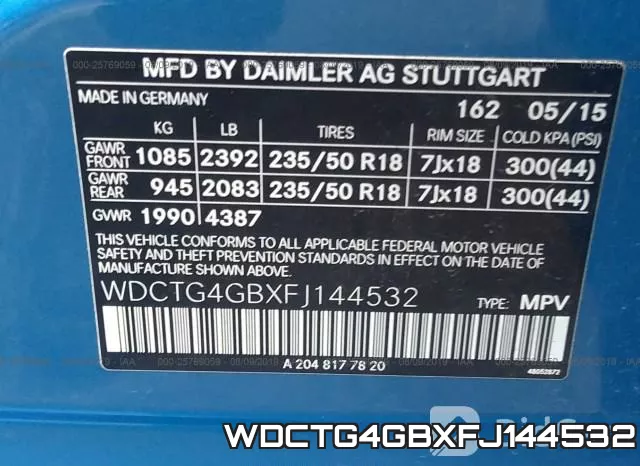WDCTG4GBXFJ144532