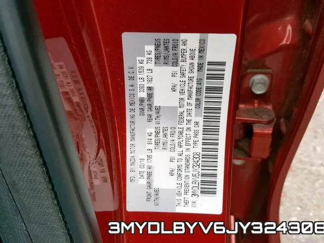3MYDLBYV6JY324308