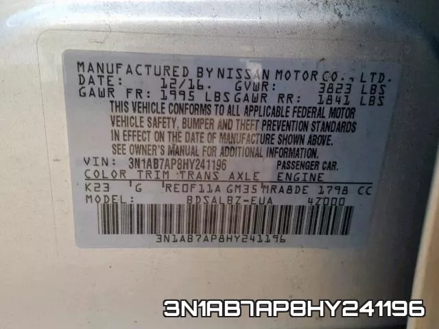 3N1AB7AP8HY241196