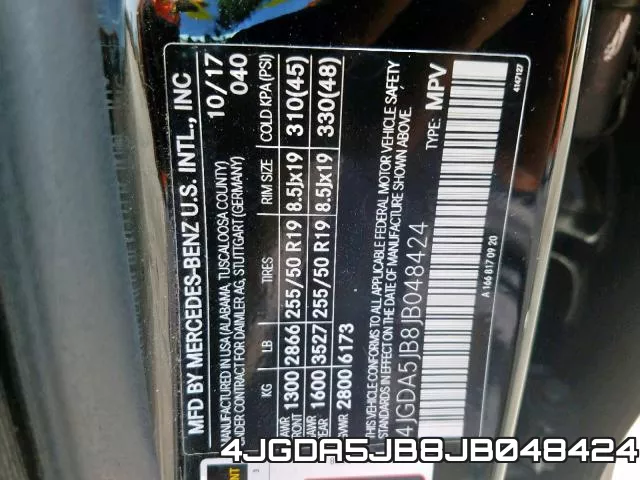 4JGDA5JB8JB048424
