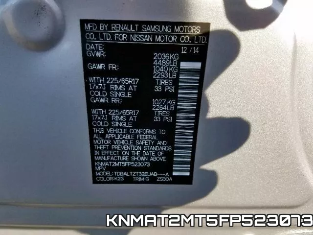 KNMAT2MT5FP523073
