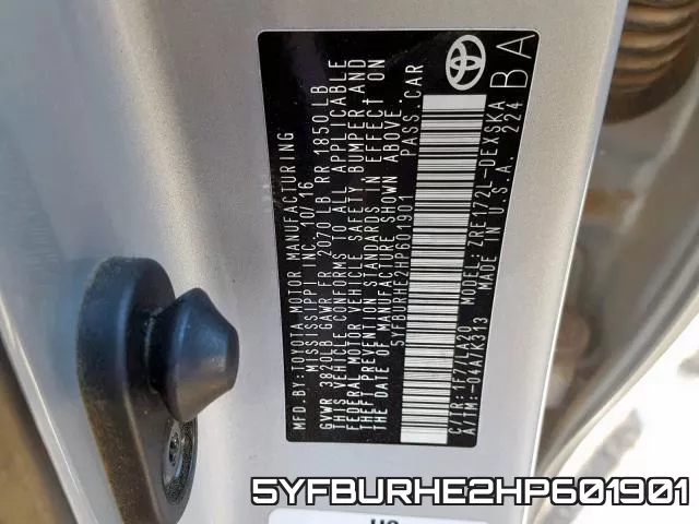 5YFBURHE2HP601901