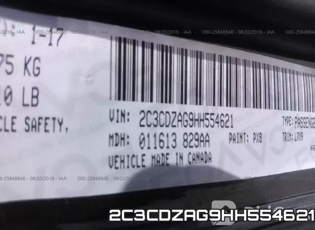 2C3CDZAG9HH554621