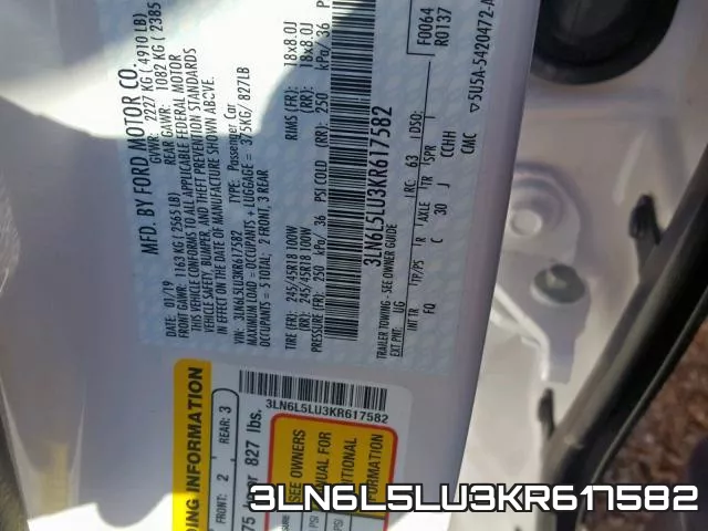 3LN6L5LU3KR617582