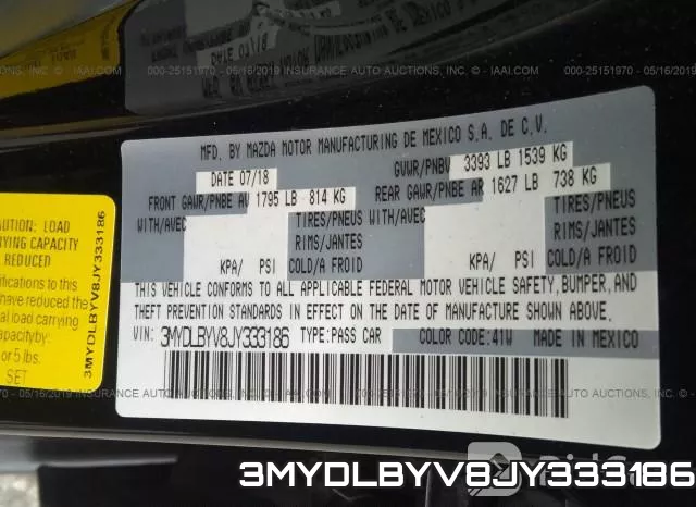 3MYDLBYV8JY333186