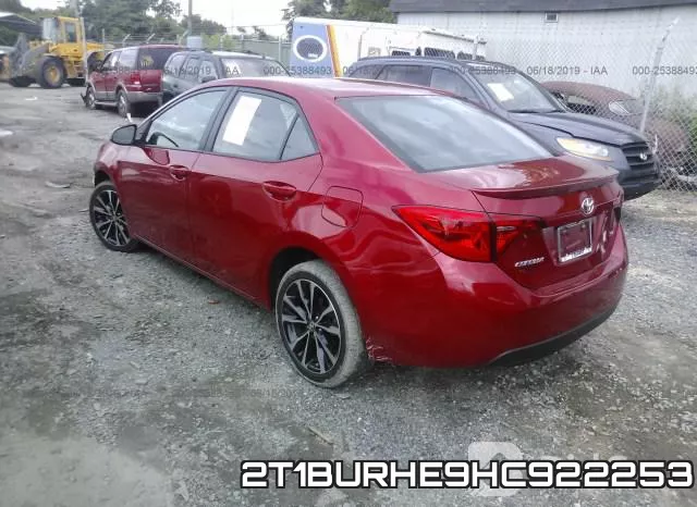 2T1BURHE9HC922253