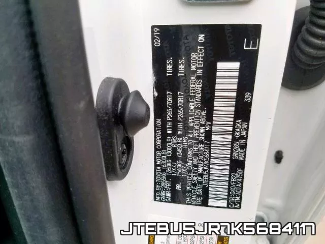 JTEBU5JR7K5684117