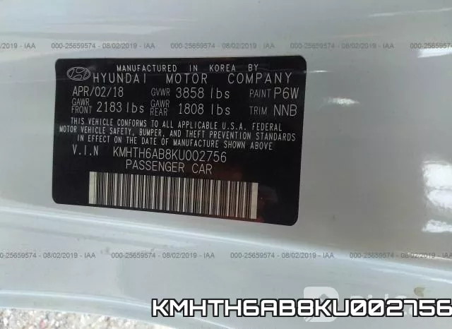 KMHTH6AB8KU002756